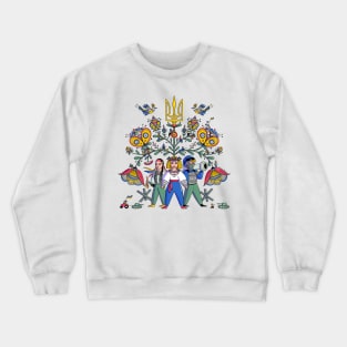 People of Ukraine Crewneck Sweatshirt